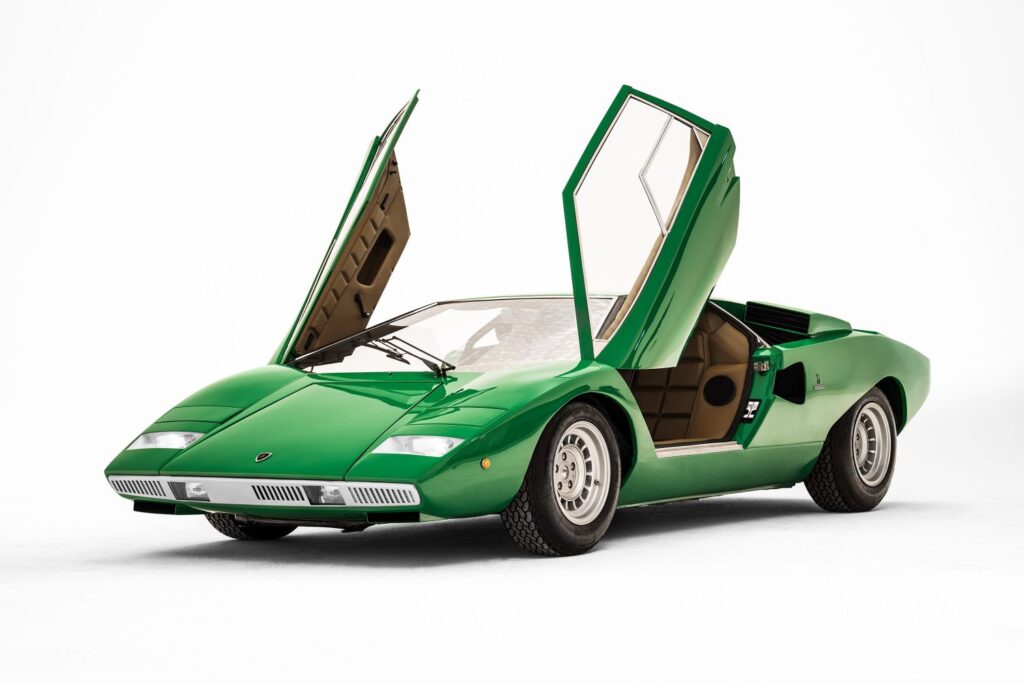 Lamborghini Countach, a legendary model celebrating its 50th anniversary